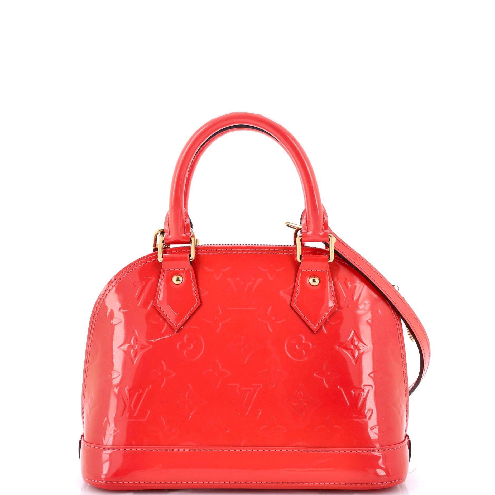 Alma Handbag Monogram Vernis BB