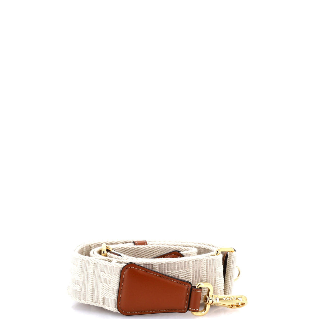 Strap You Shoulder Strap Zucca Canvas with Leather
