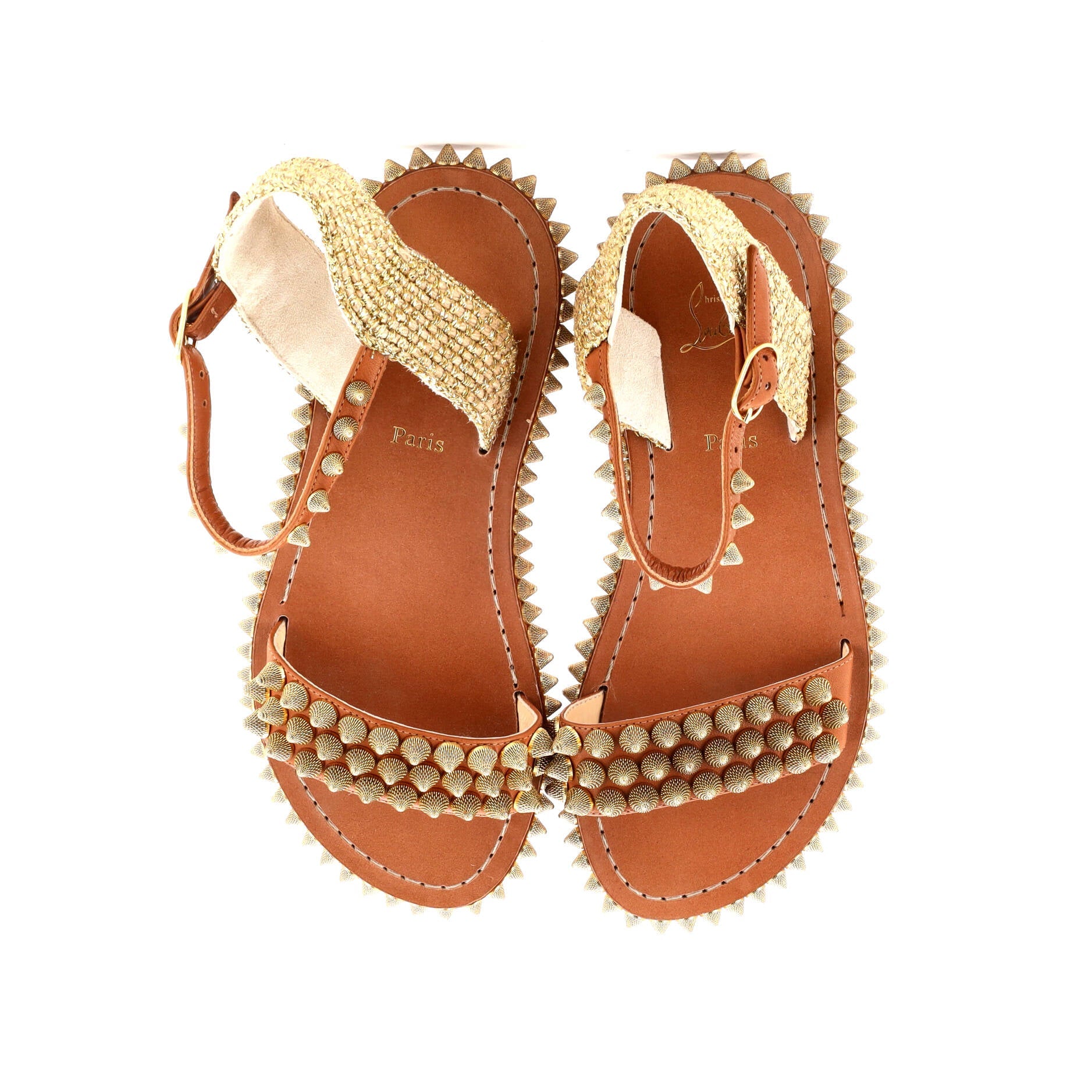 Women's Cordorella Spike Sandals Leather