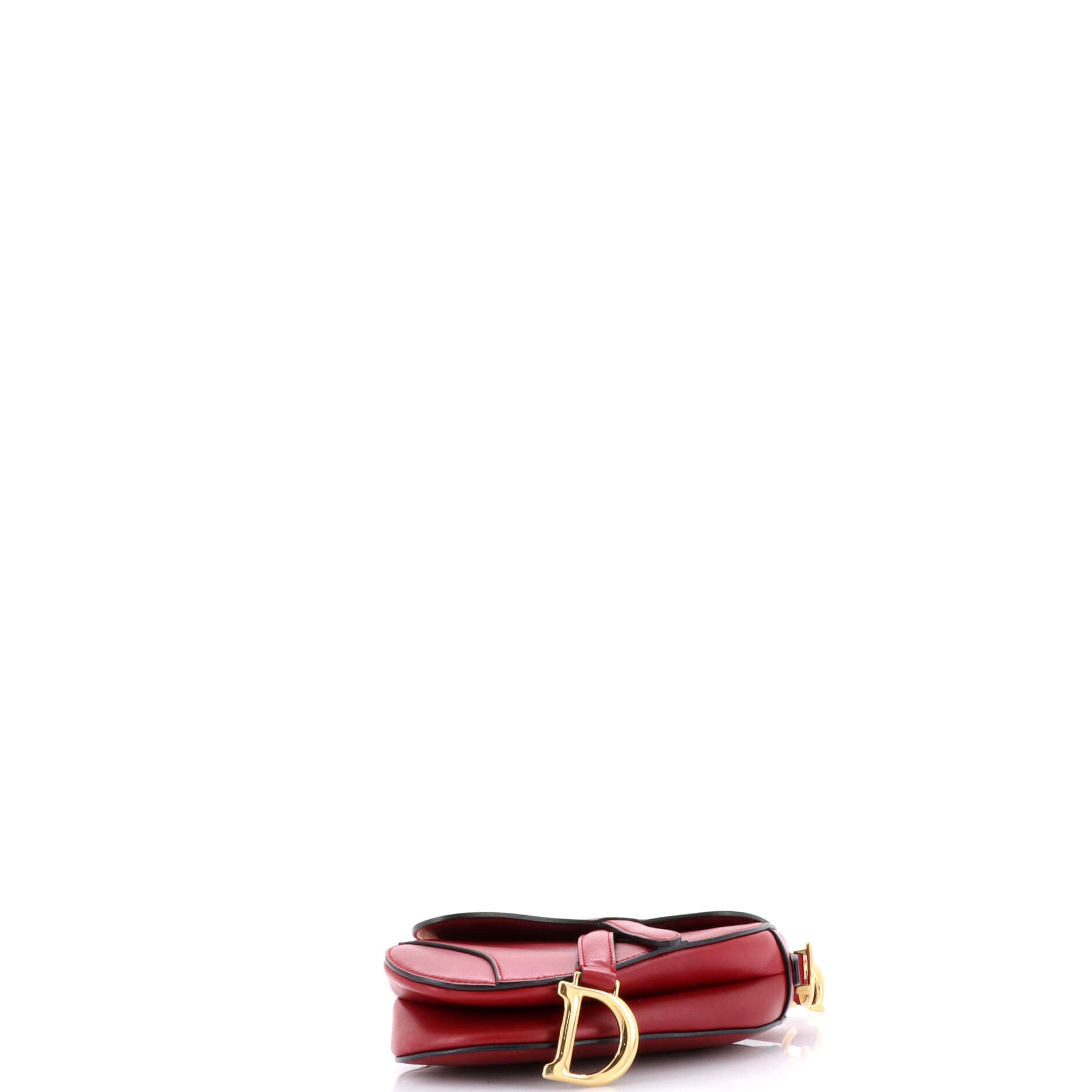 Saddle Handbag Leather Mini