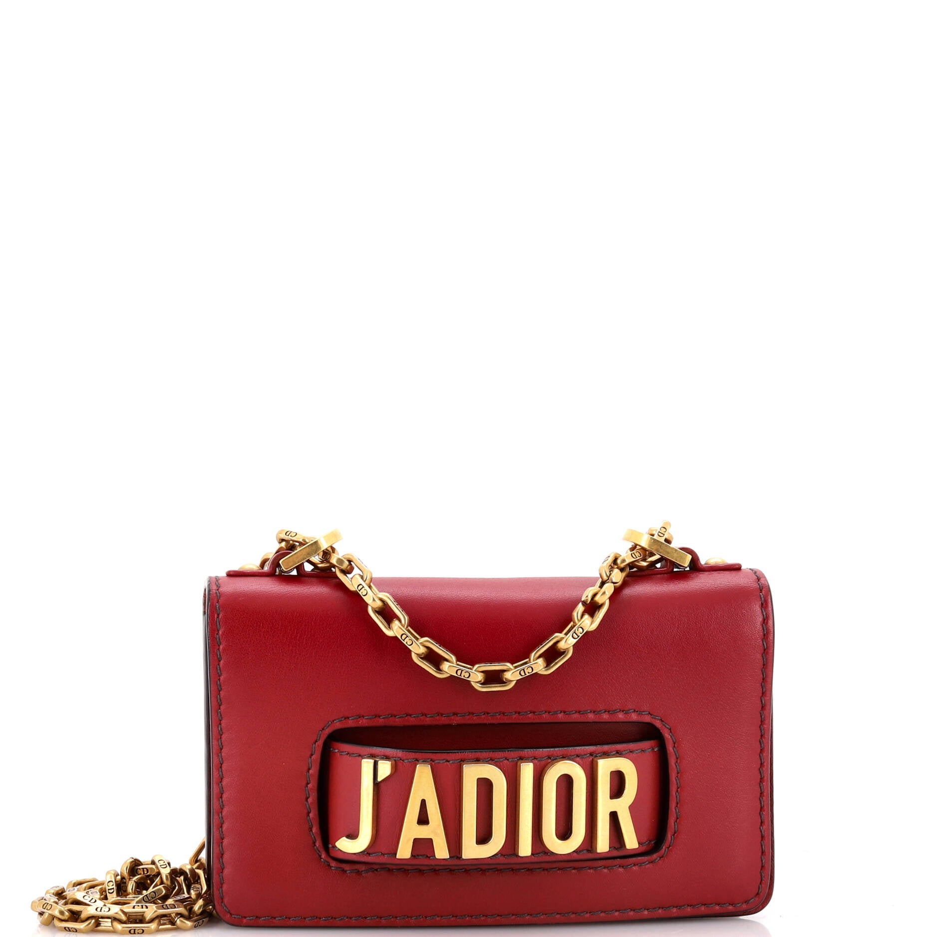 J'Adior Flap Bag Leather Mini