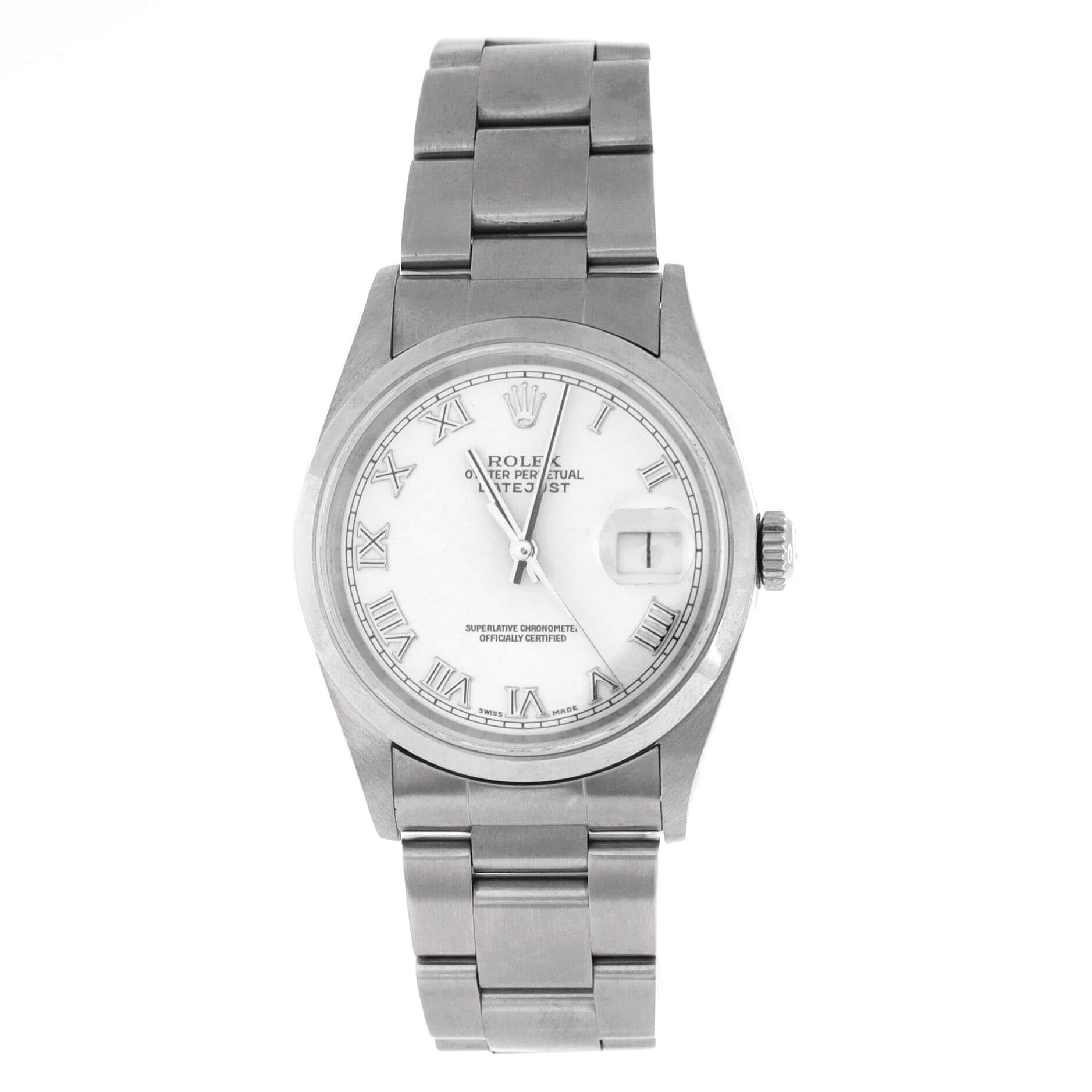 Oyster Perpetual Datejust Automatic Watch Stainless Steel 36