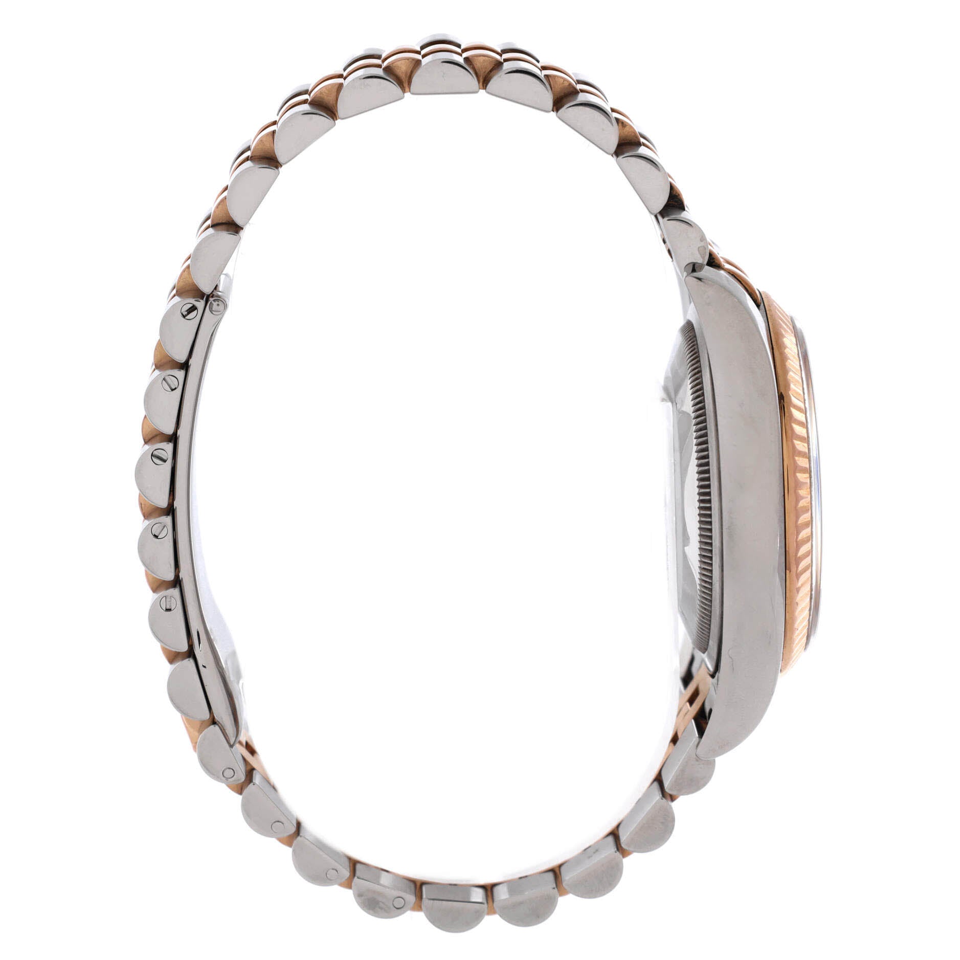 Oyster Perpetual Datejust Automatic Watch Stainless Steel and Rose Gold 36
