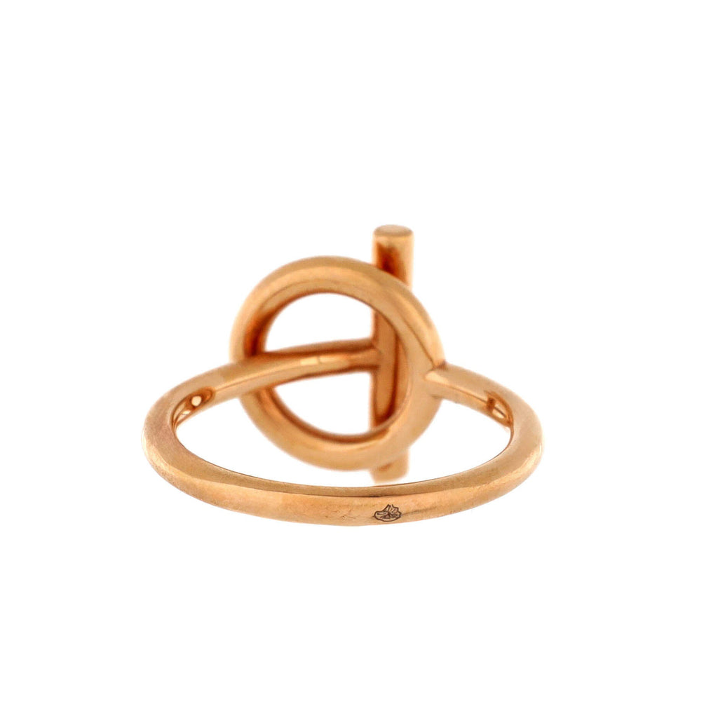 Echappee Ring 18K Rose Gold and Diamonds Small