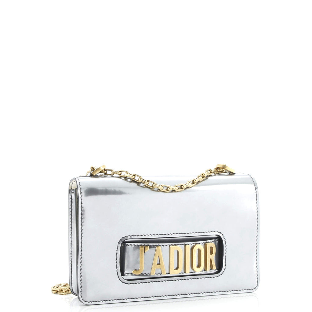 J'Adior Flap Bag Patent Medium