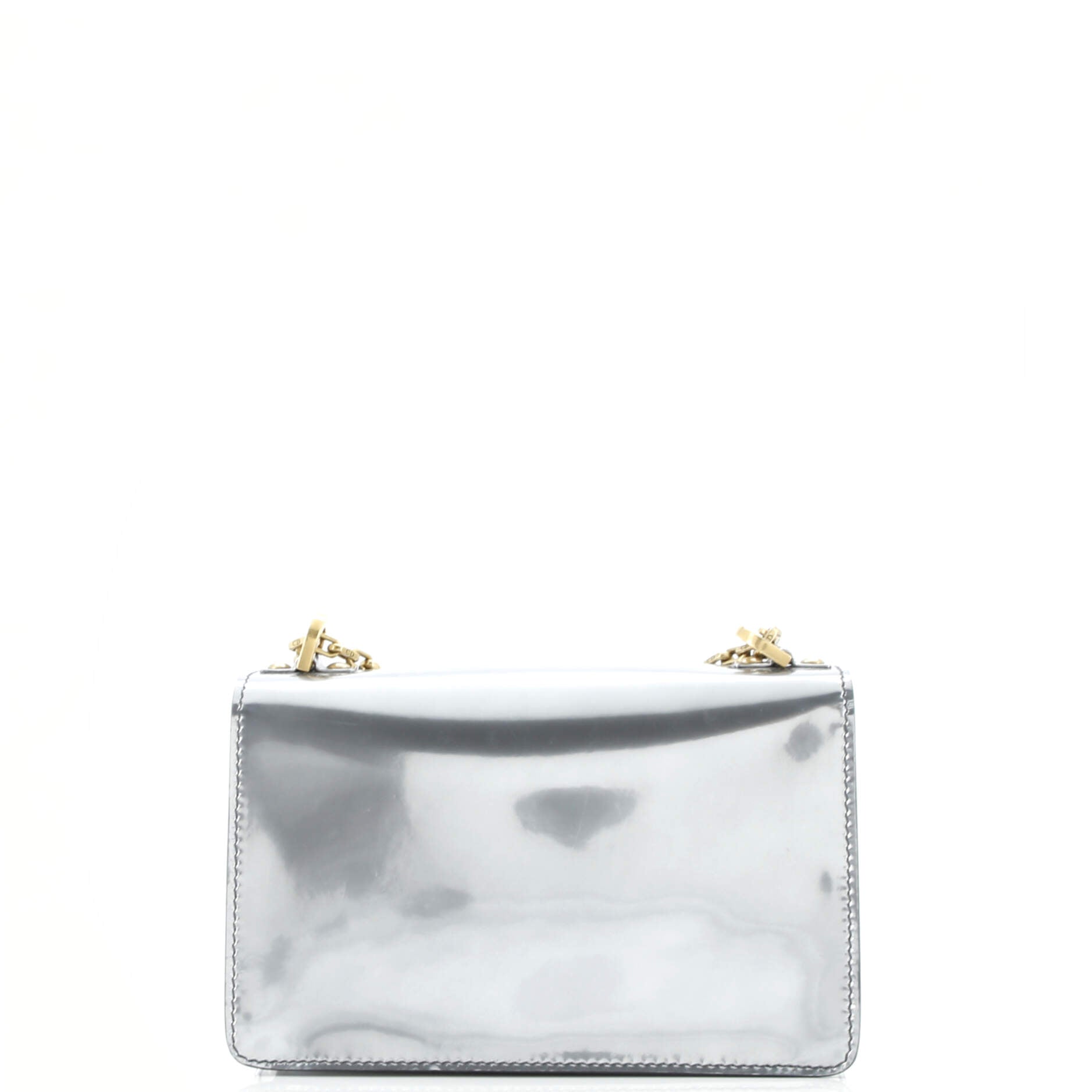 J'Adior Flap Bag Patent Medium