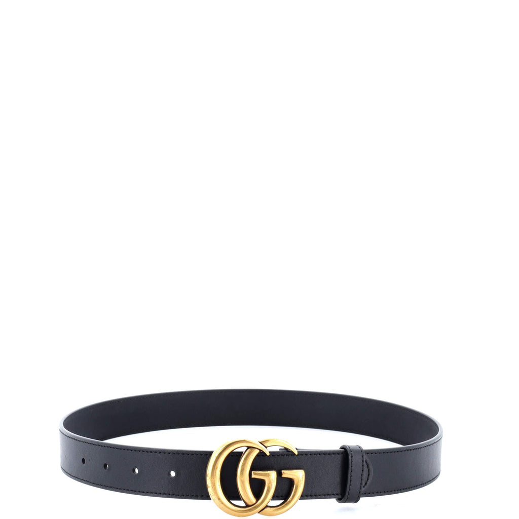 GG Marmont Belt Leather Medium 75