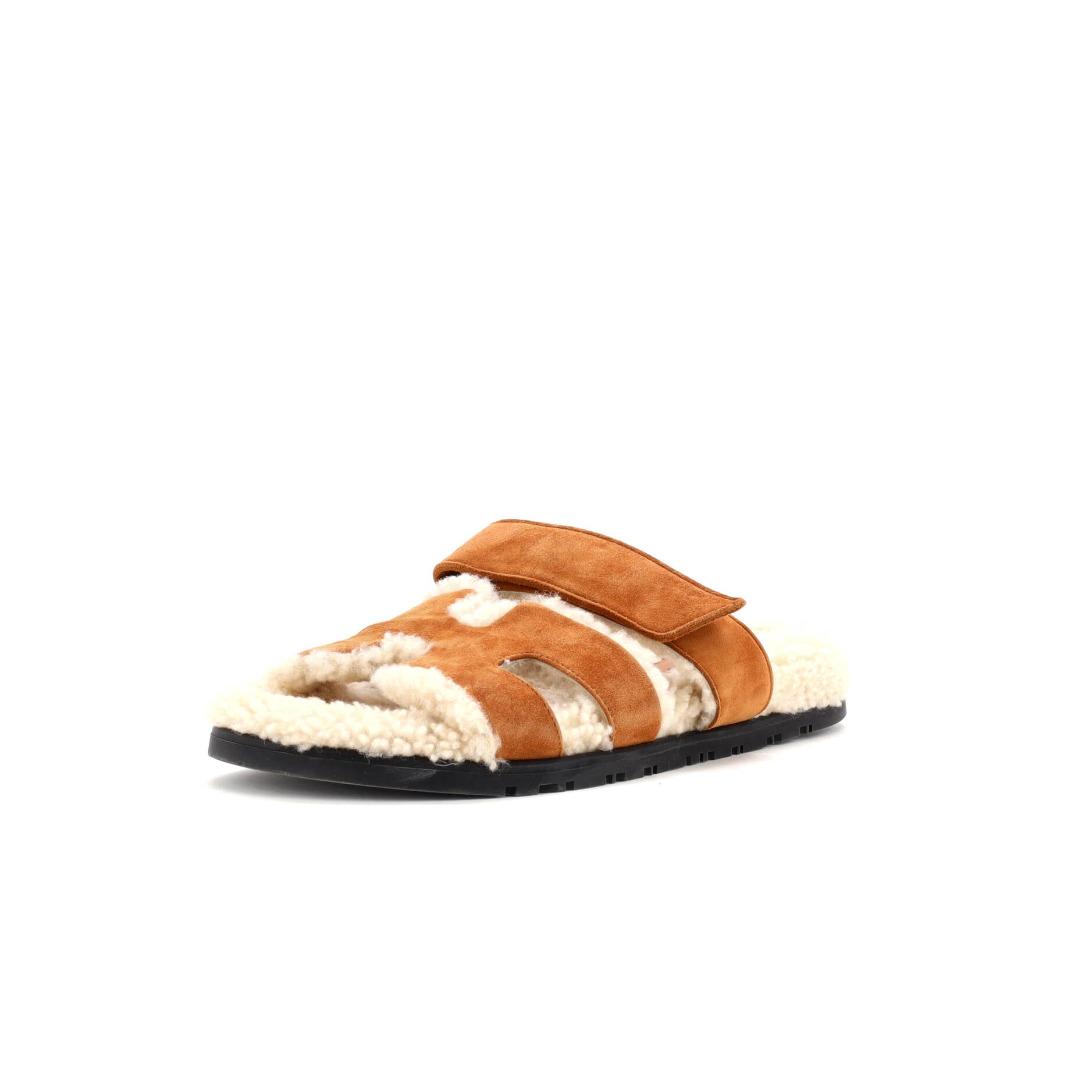 Women's Chypre Sandals Suede with Shearling