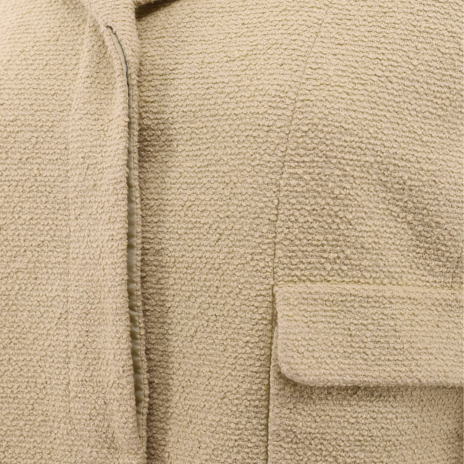 Women's Vintage Two Pocket Long Jacket Tweed
