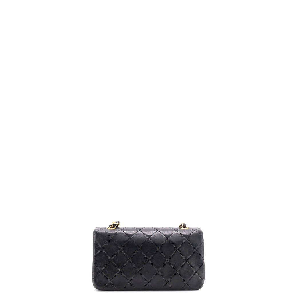 Vintage Full Flap Bag Quilted Lambskin Mini