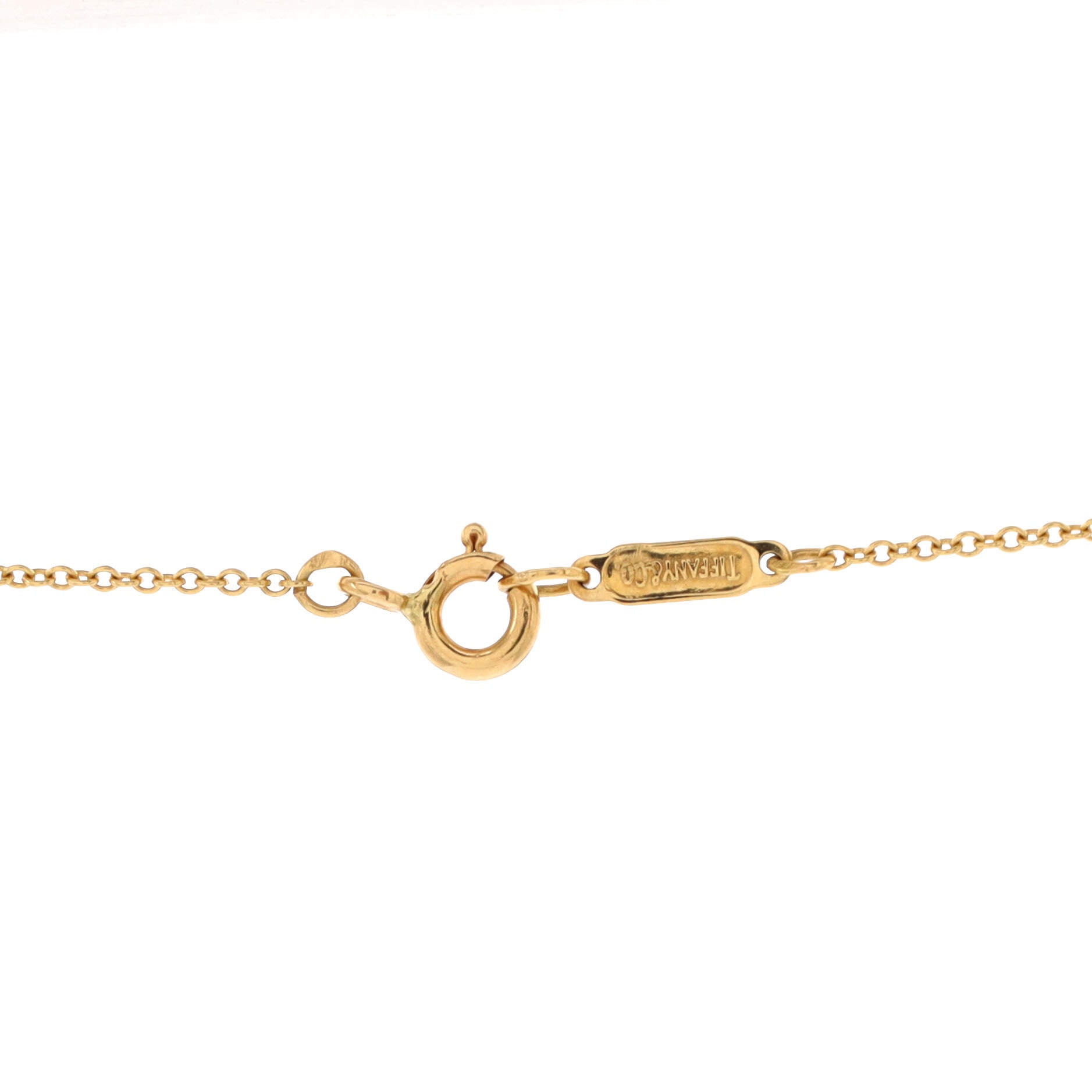 Triple Heart Pendant Necklace 18K Yellow Gold