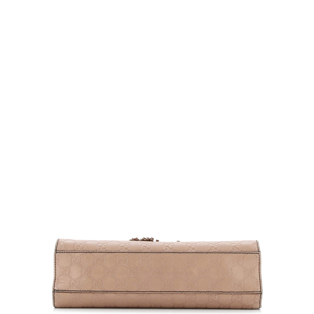 Emily Chain Flap Bag Guccissima Leather Medium