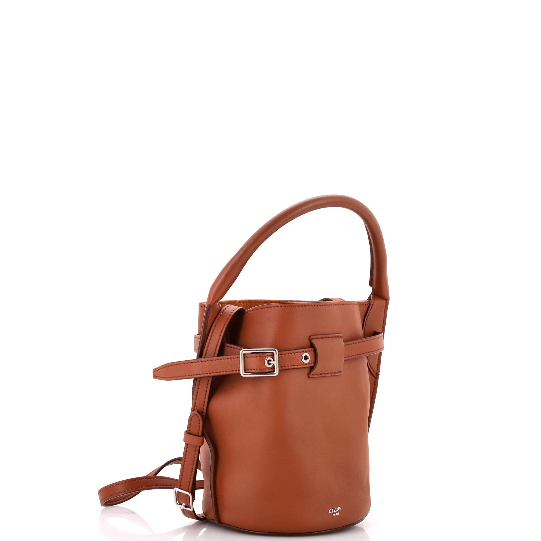 Big Bag Bucket Leather Nano