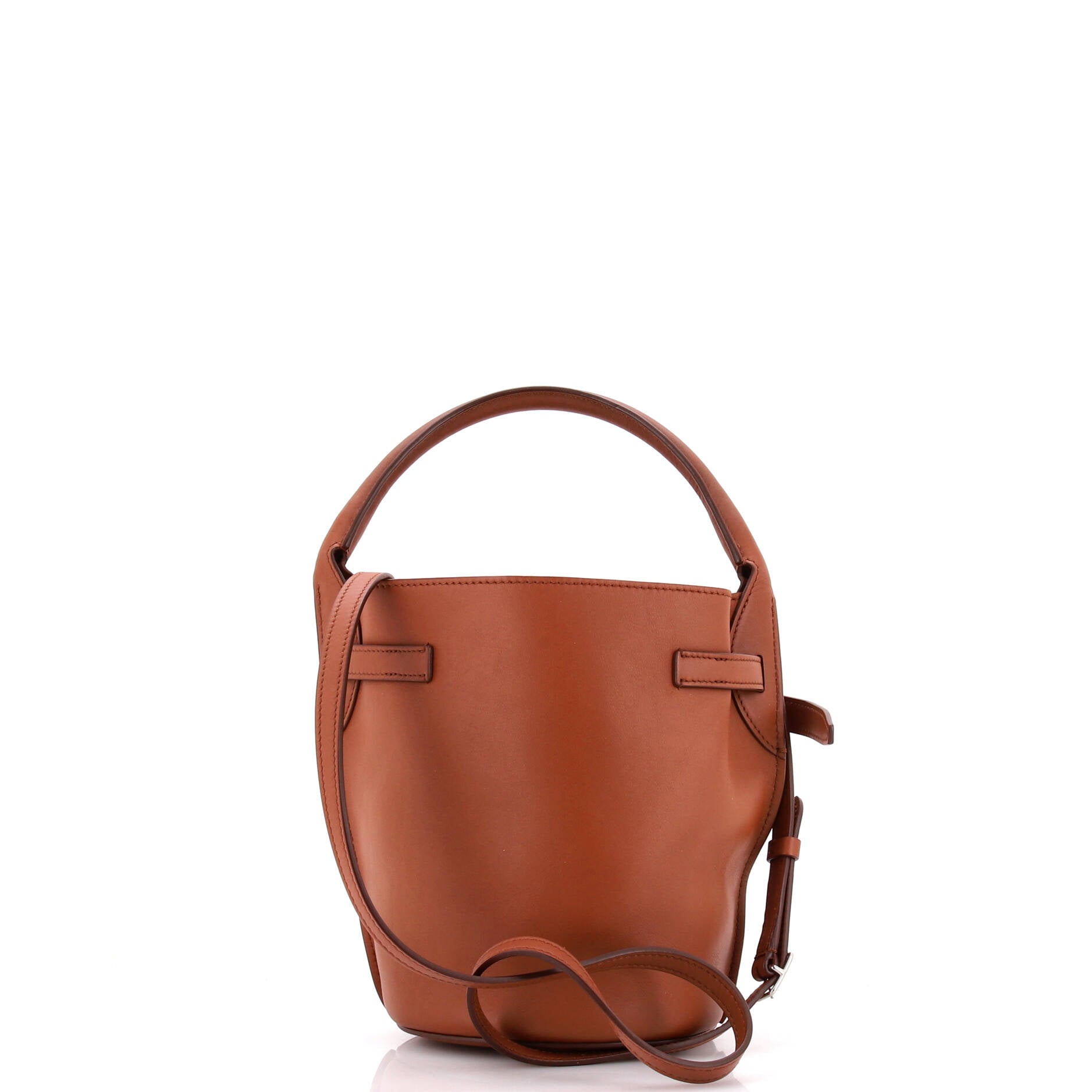 Big Bag Bucket Leather Nano