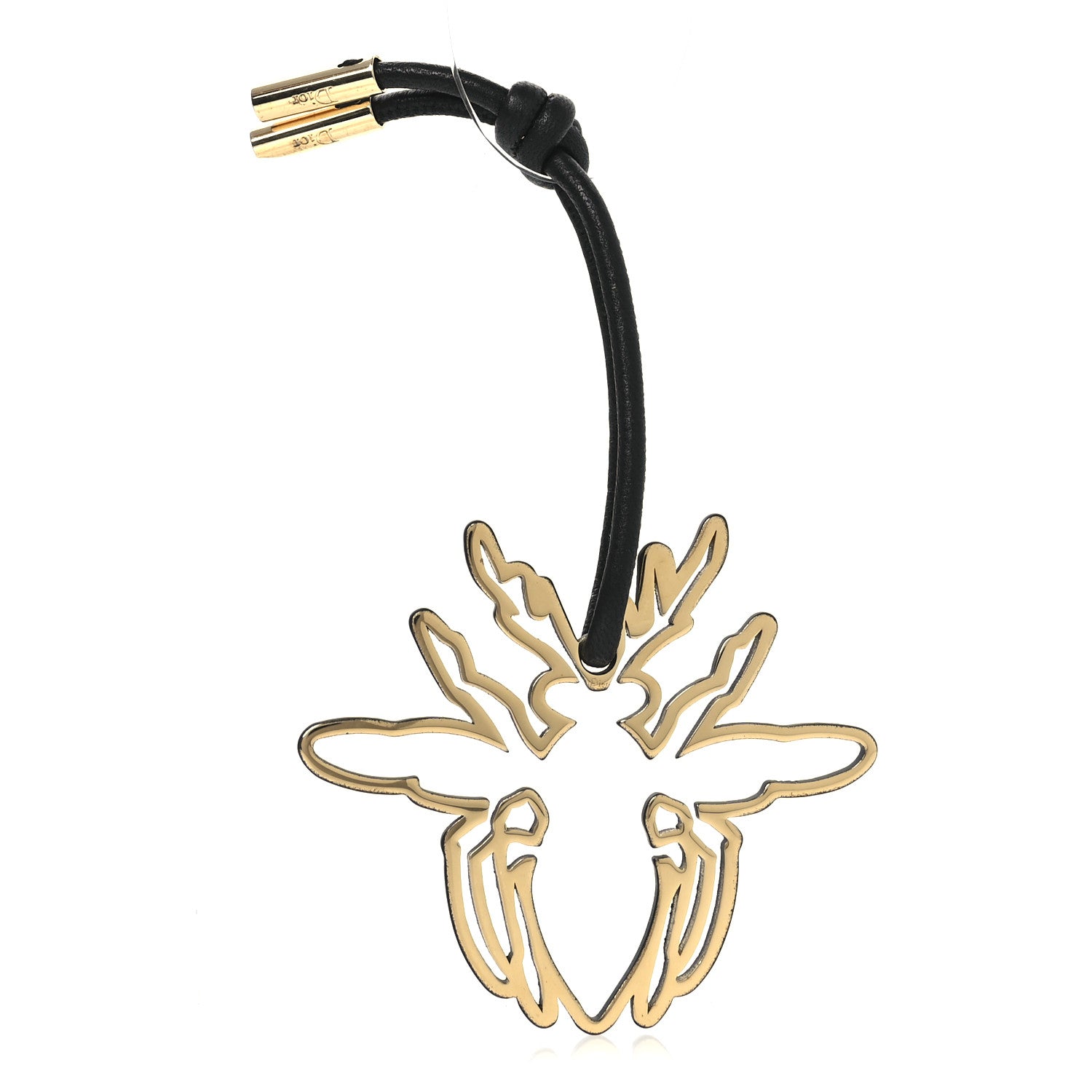 x KAWS Brass Bee Charm Key Gold