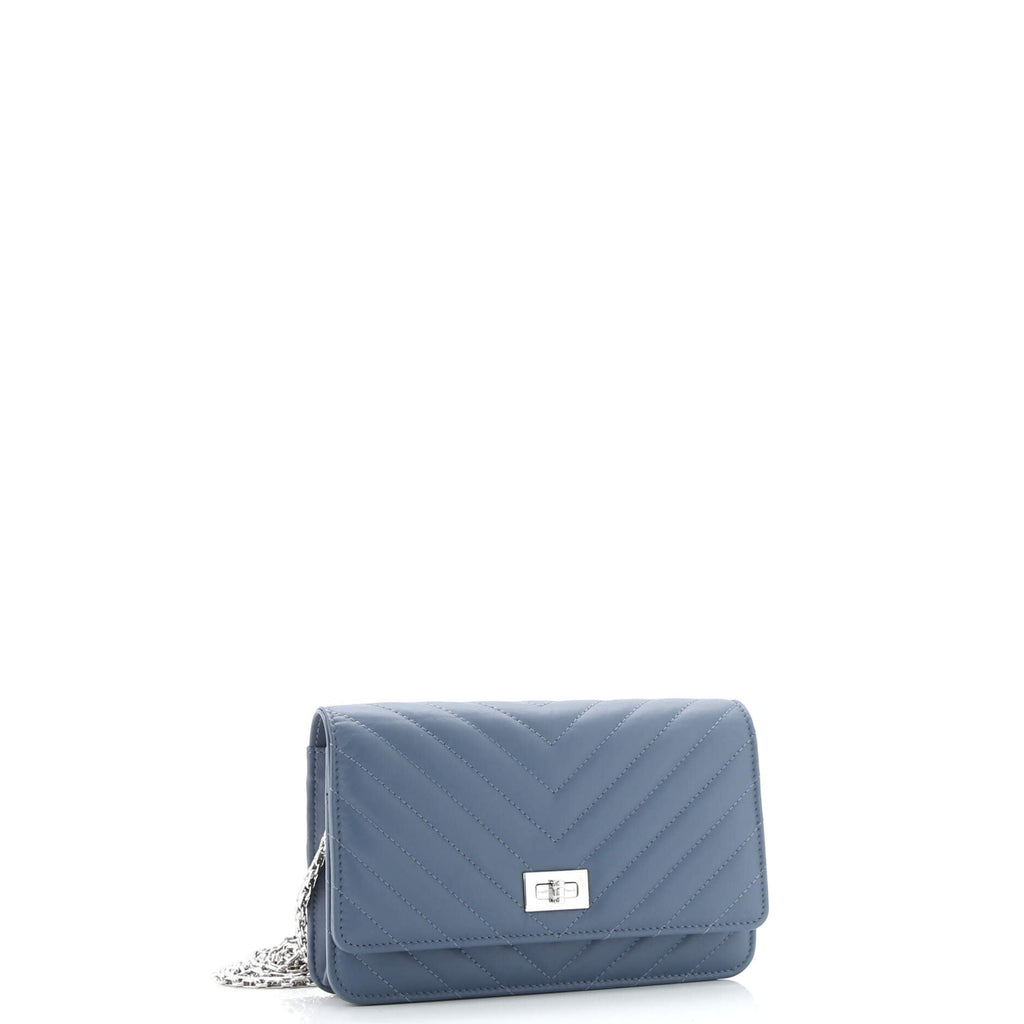 Reissue 2.55 Wallet on Chain Chevron Lambskin