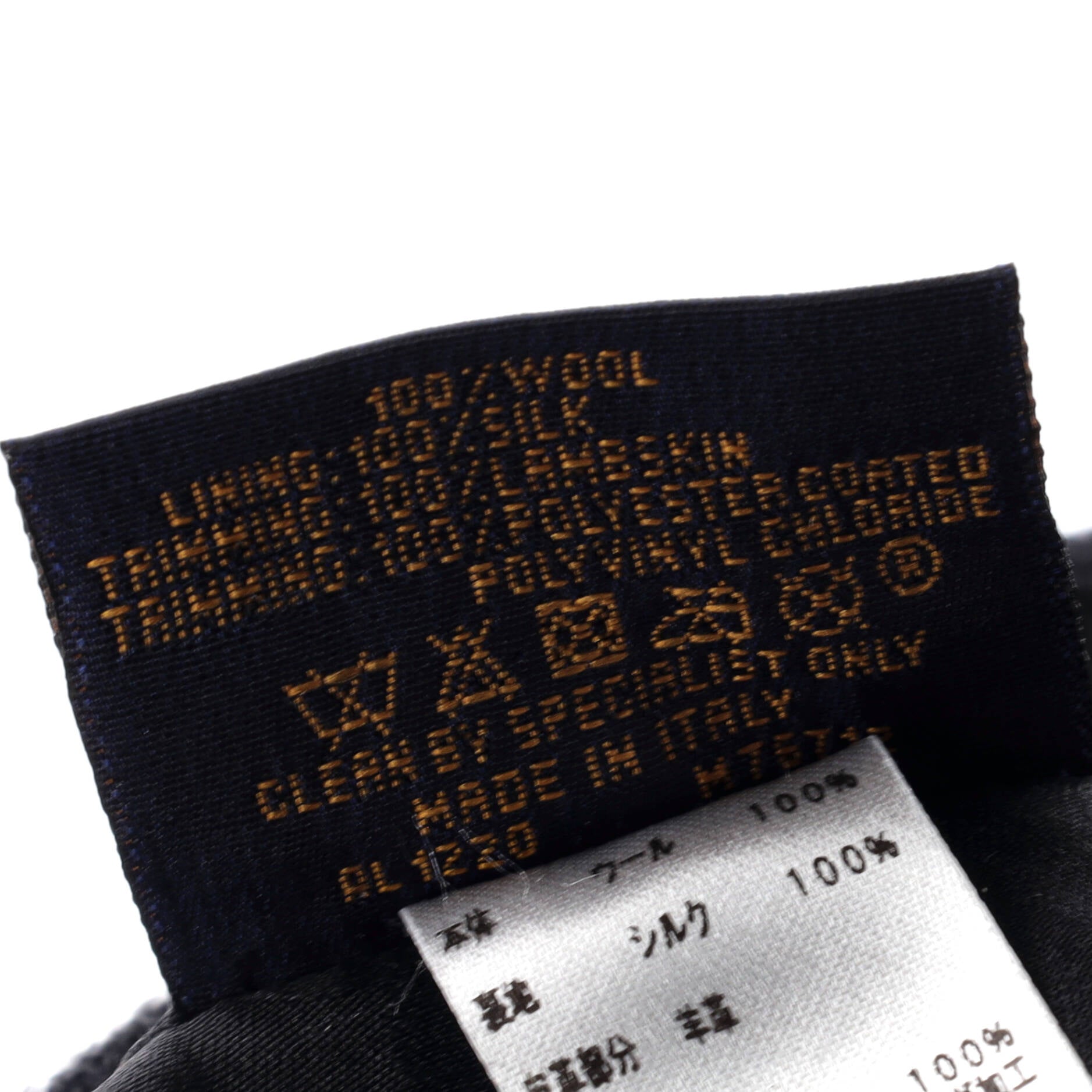 Carry On Baseball Cap Monogram Wool and Leather