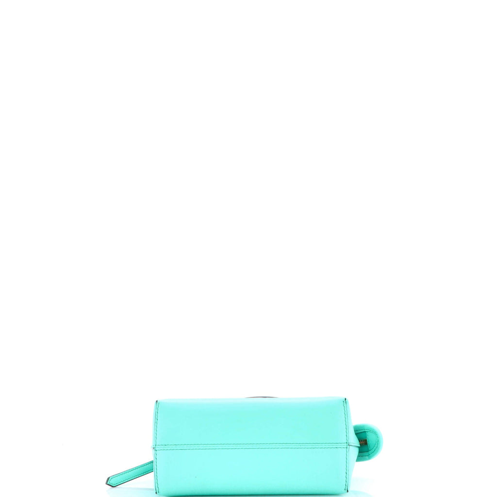 Logo By The Way Top Handle Bag Embossed Leather Mini
