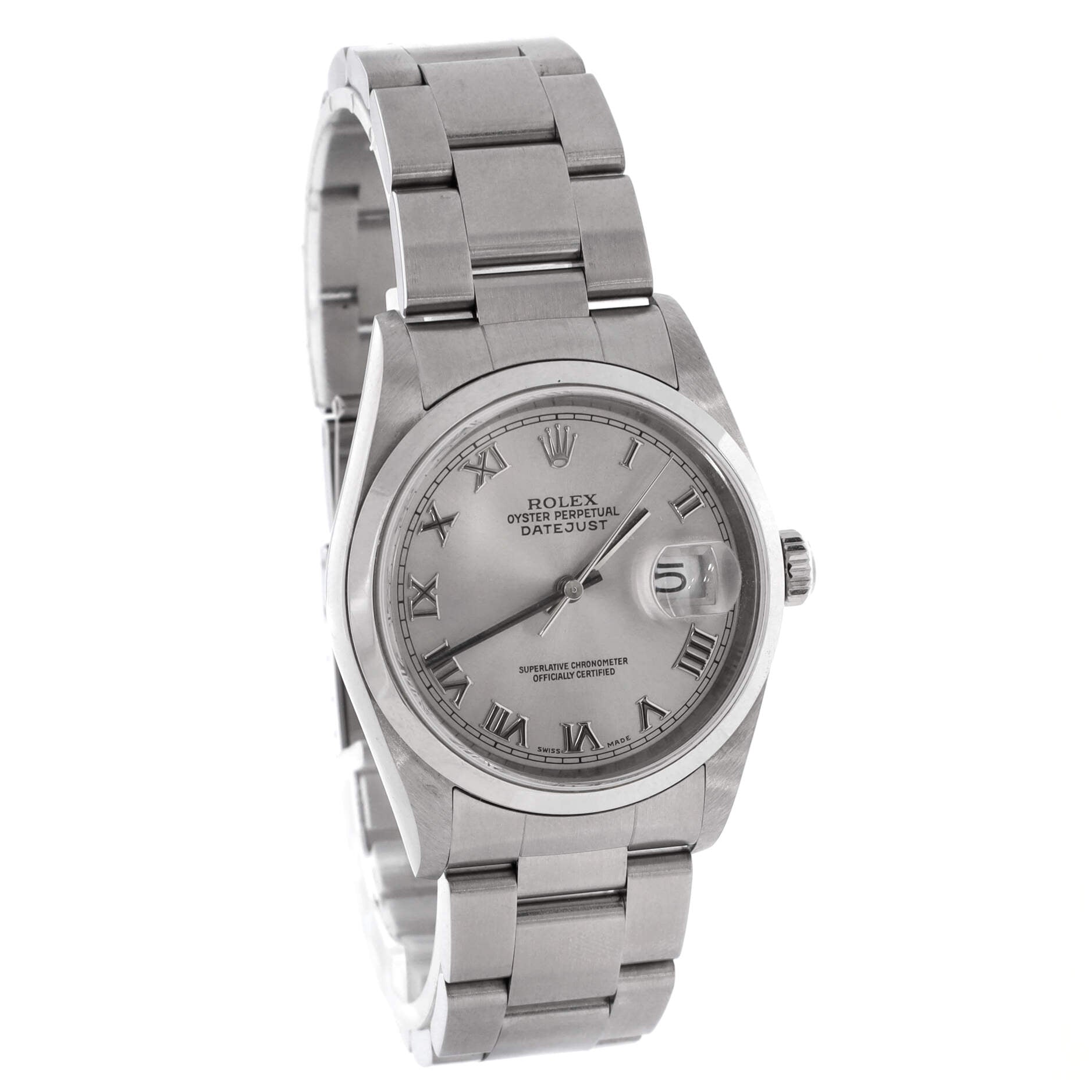 Oyster Perpetual Datejust Automatic Watch Stainless Steel 36