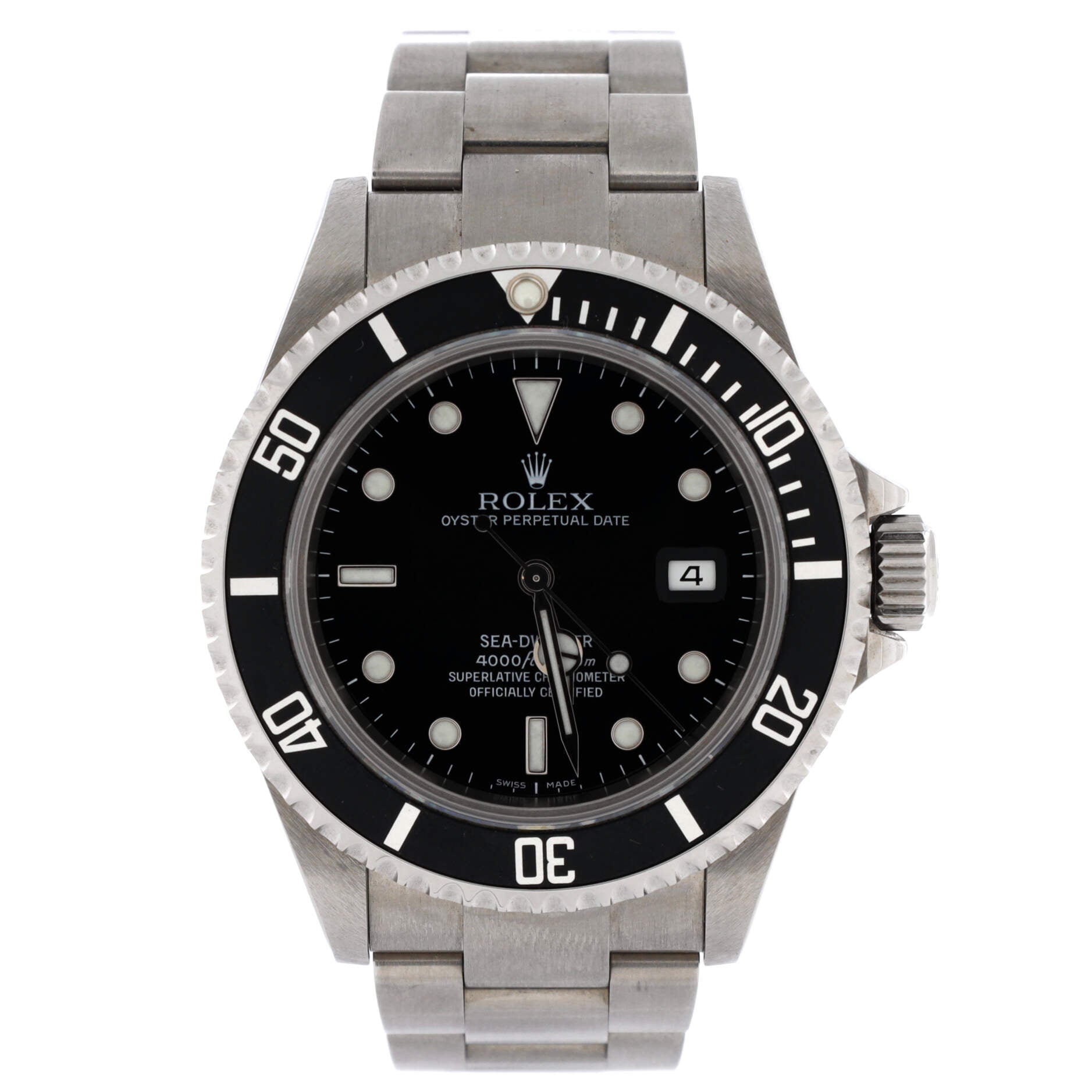 Oyster Perpetual Sea-Dweller Automatic Watch Stainless Steel 40