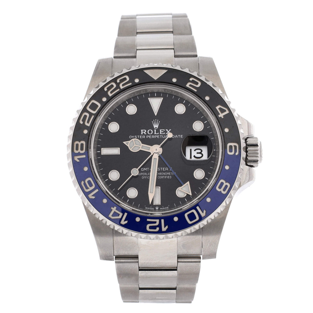 Oyster Perpetual Date GMT-Master II Batman Automatic Watch Stainless Steel and Cerachrom 40
