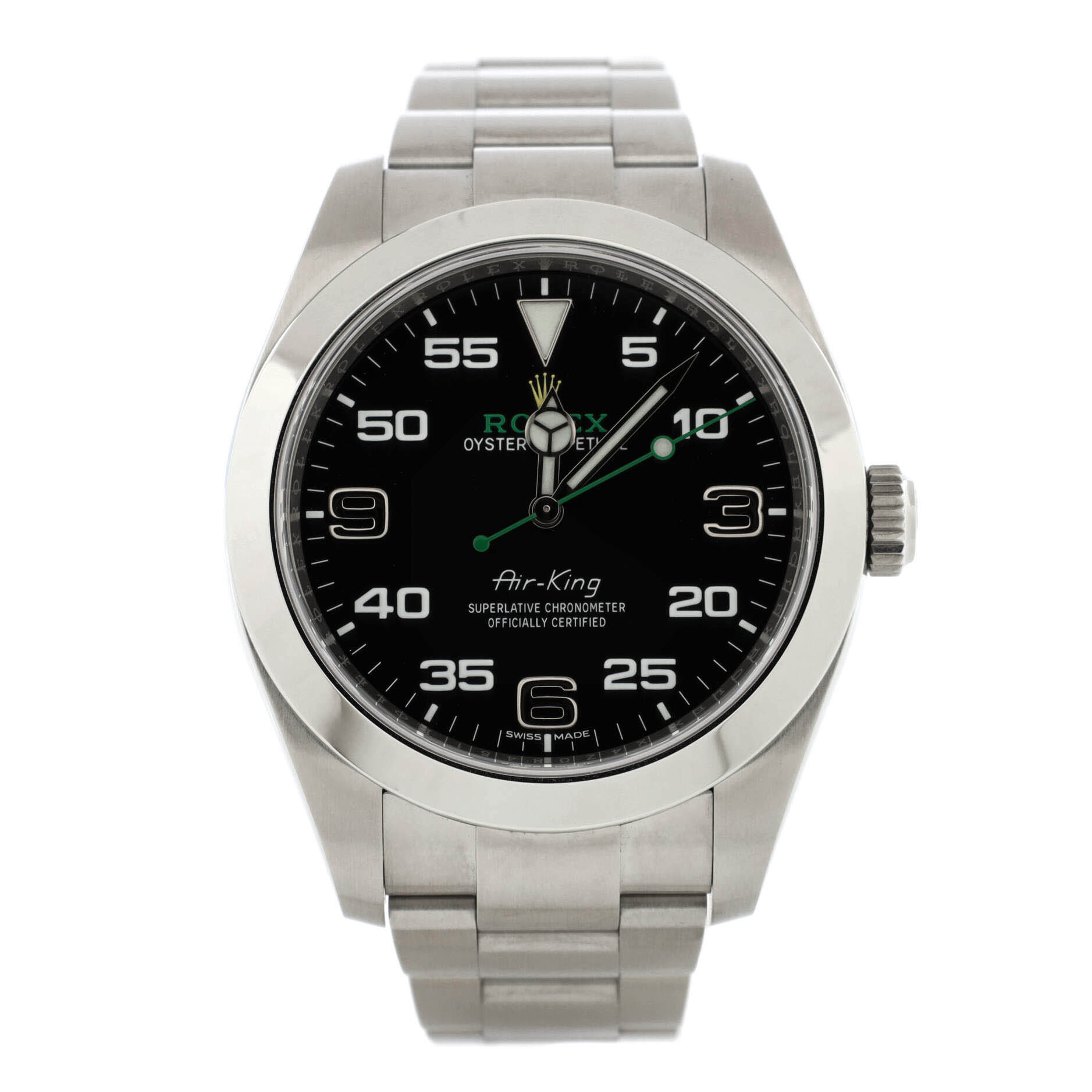 Oyster Perpetual Air King Chronometer Automatic Watch Stainless Steel 40