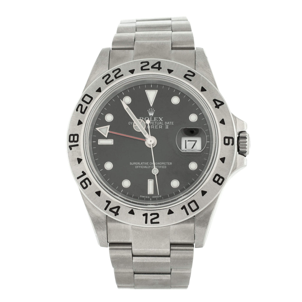 Oyster Perpetual Explorer II Automatic Watch Stainless Steel 40