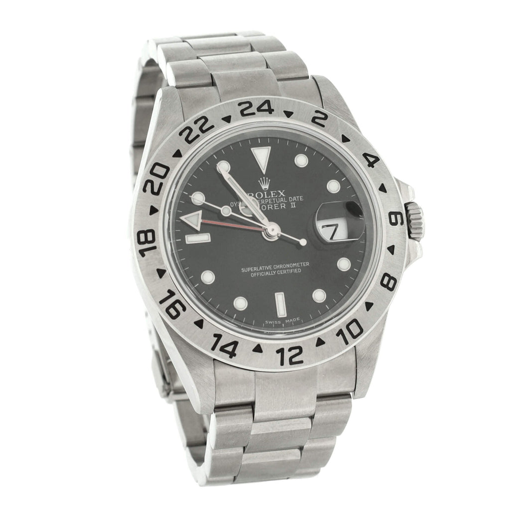 Oyster Perpetual Explorer II Automatic Watch Stainless Steel 40