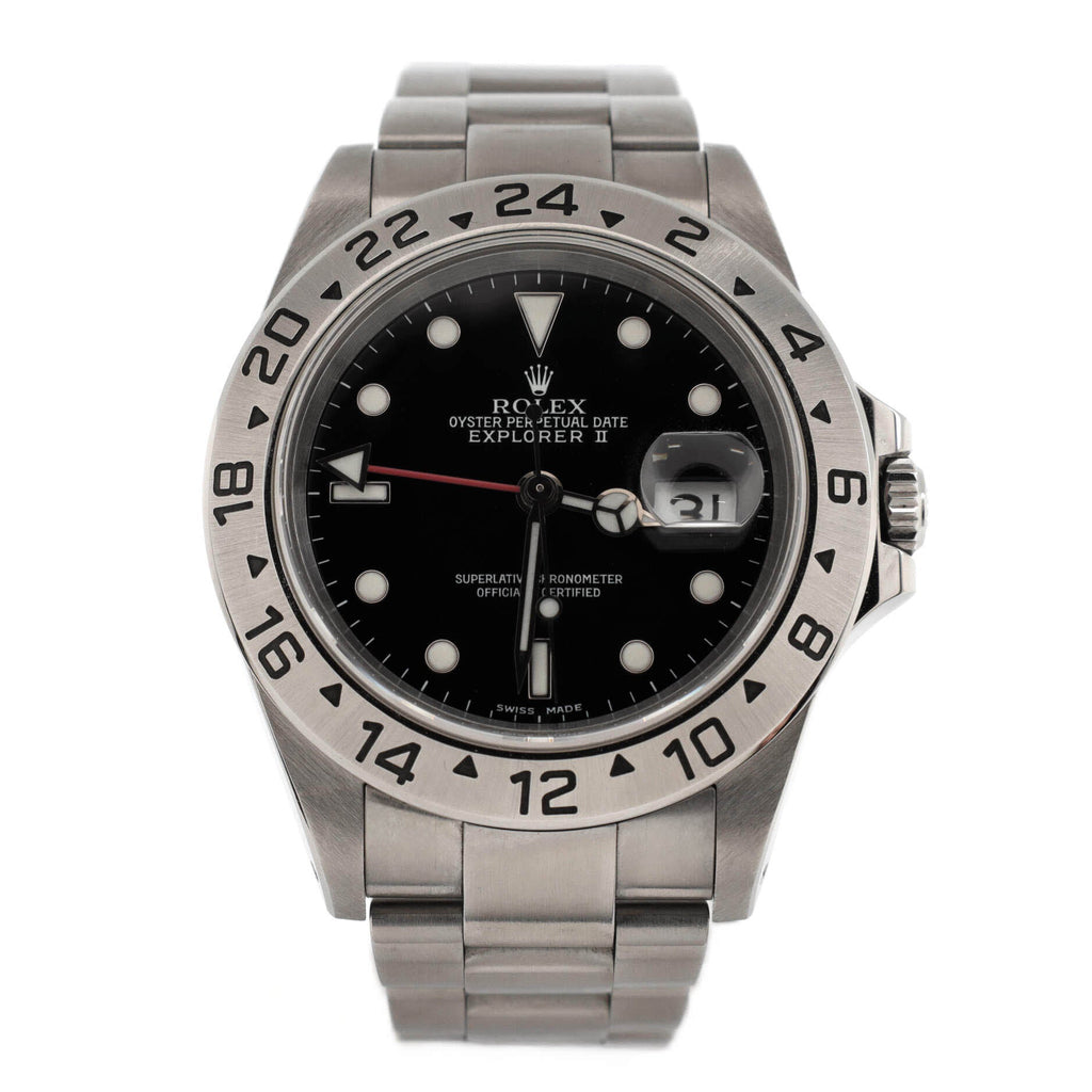 Oyster Perpetual Explorer II Automatic Watch Stainless Steel 40
