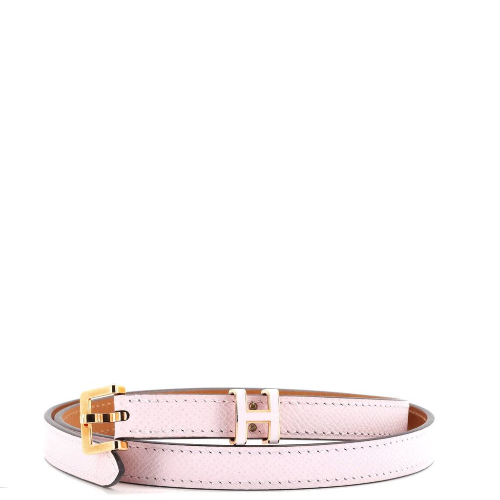 Pop H Belt Leather Thin