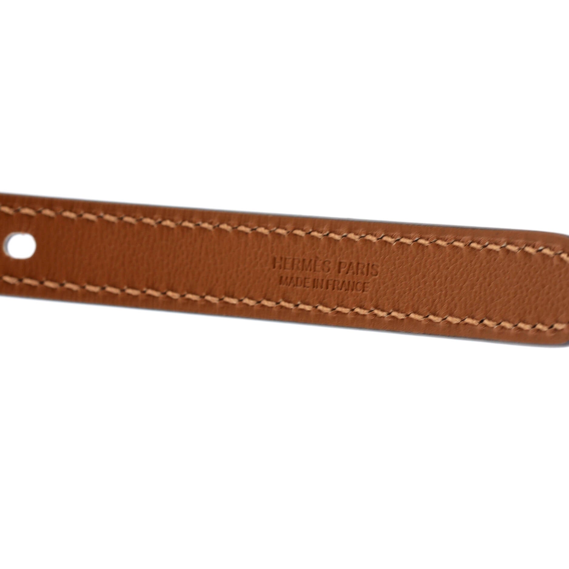 Pop H Belt Leather Thin