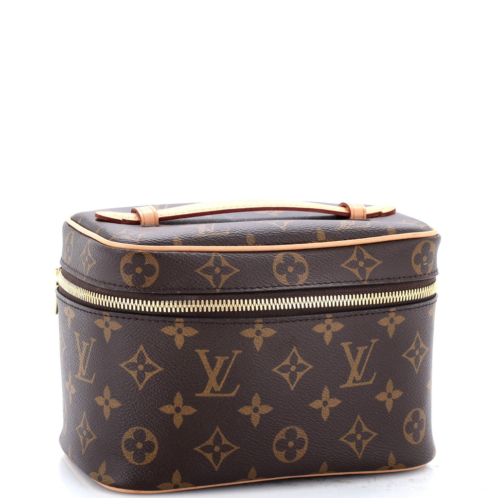 Nice Vanity Case Monogram Canvas Mini