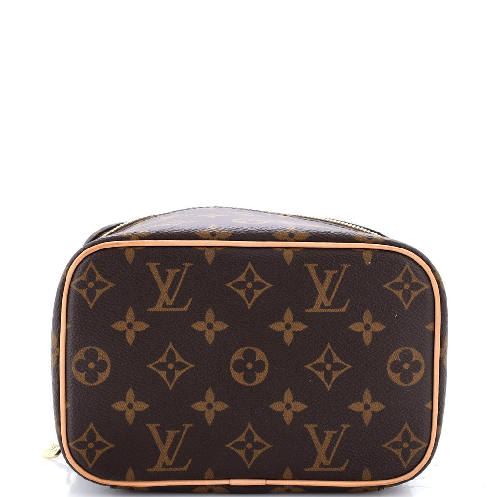 Nice Vanity Case Monogram Canvas Mini