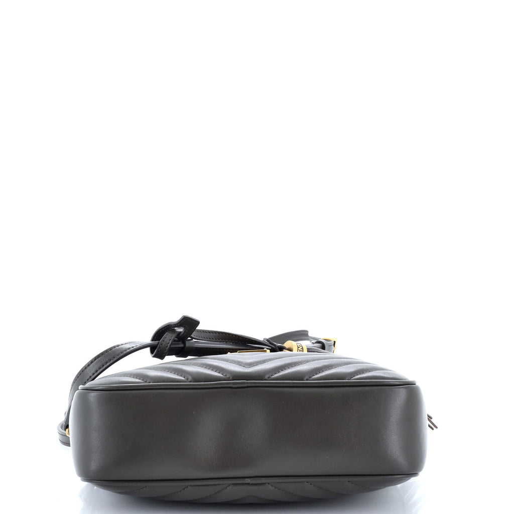 Lou Camera Bag Matelasse Chevron Leather Small