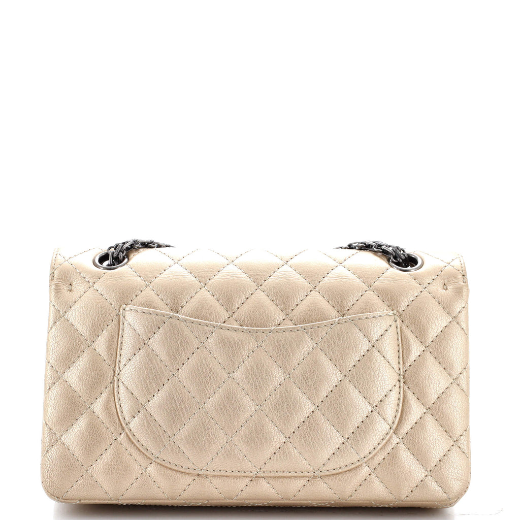 Reissue 2.55 Flap Bag Quilted Metallic Calfskin 225