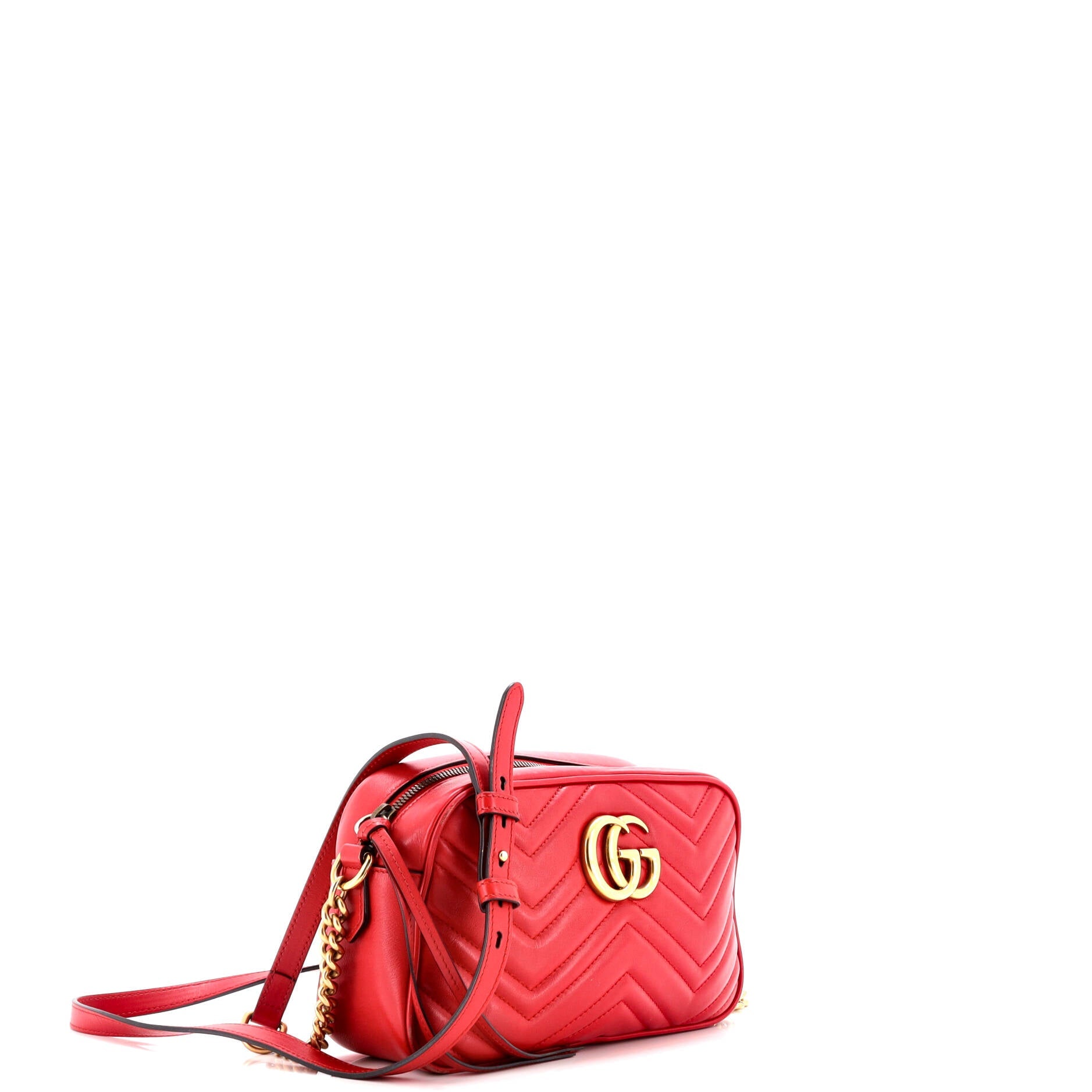 GG Marmont Shoulder Bag Matelasse Leather Small