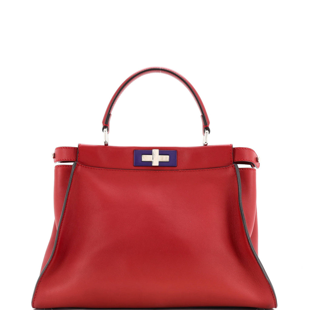 Peekaboo Bag Rigid Leather Regular