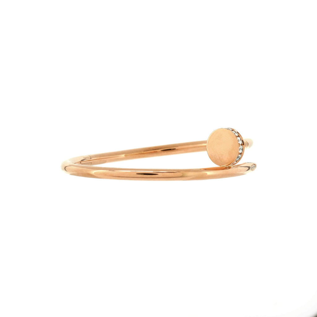 Juste un Clou Bracelet 18K Rose Gold with Diamonds Classic
