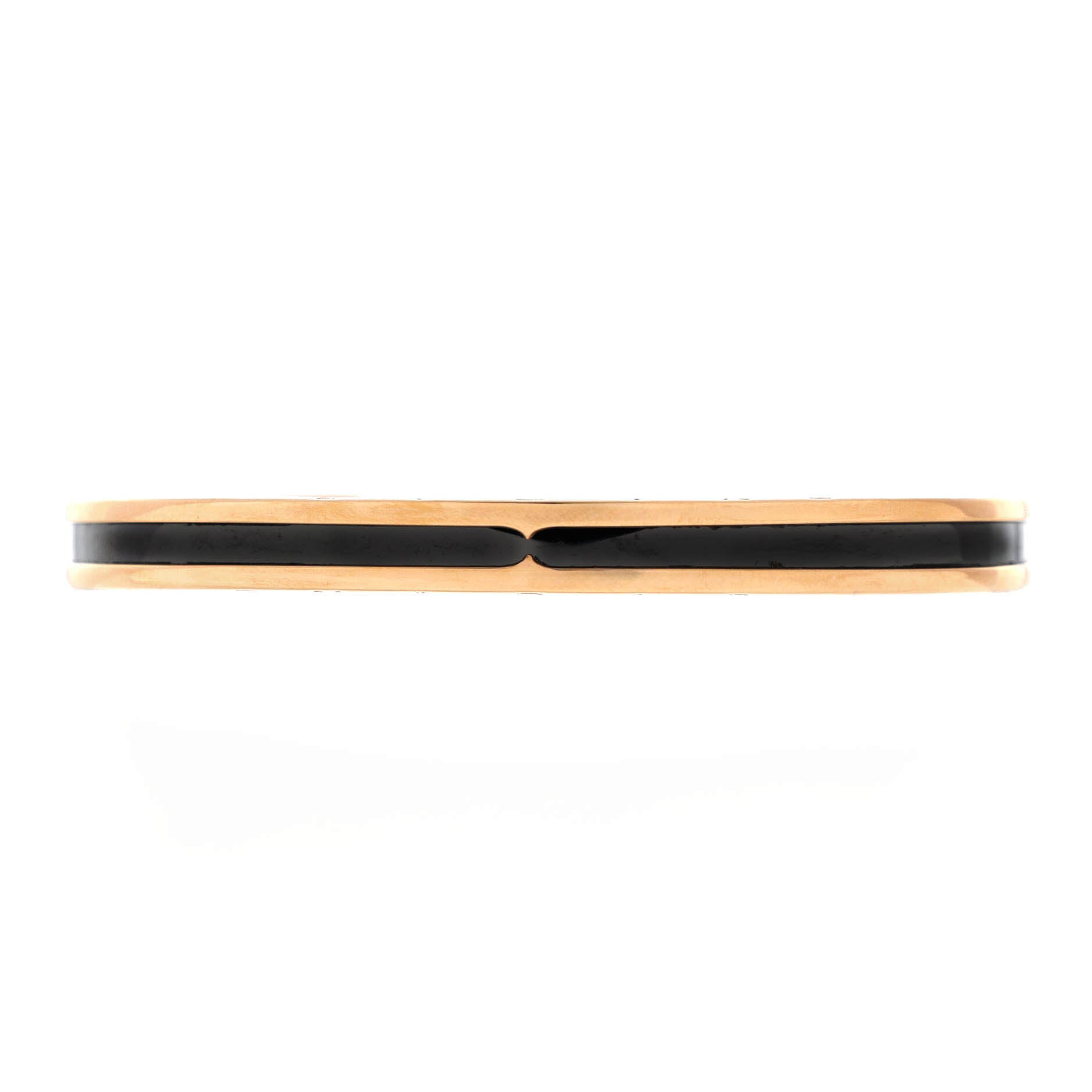 B.Zero1 Cuff Bracelet 18K Rose Gold and Stainless Steel