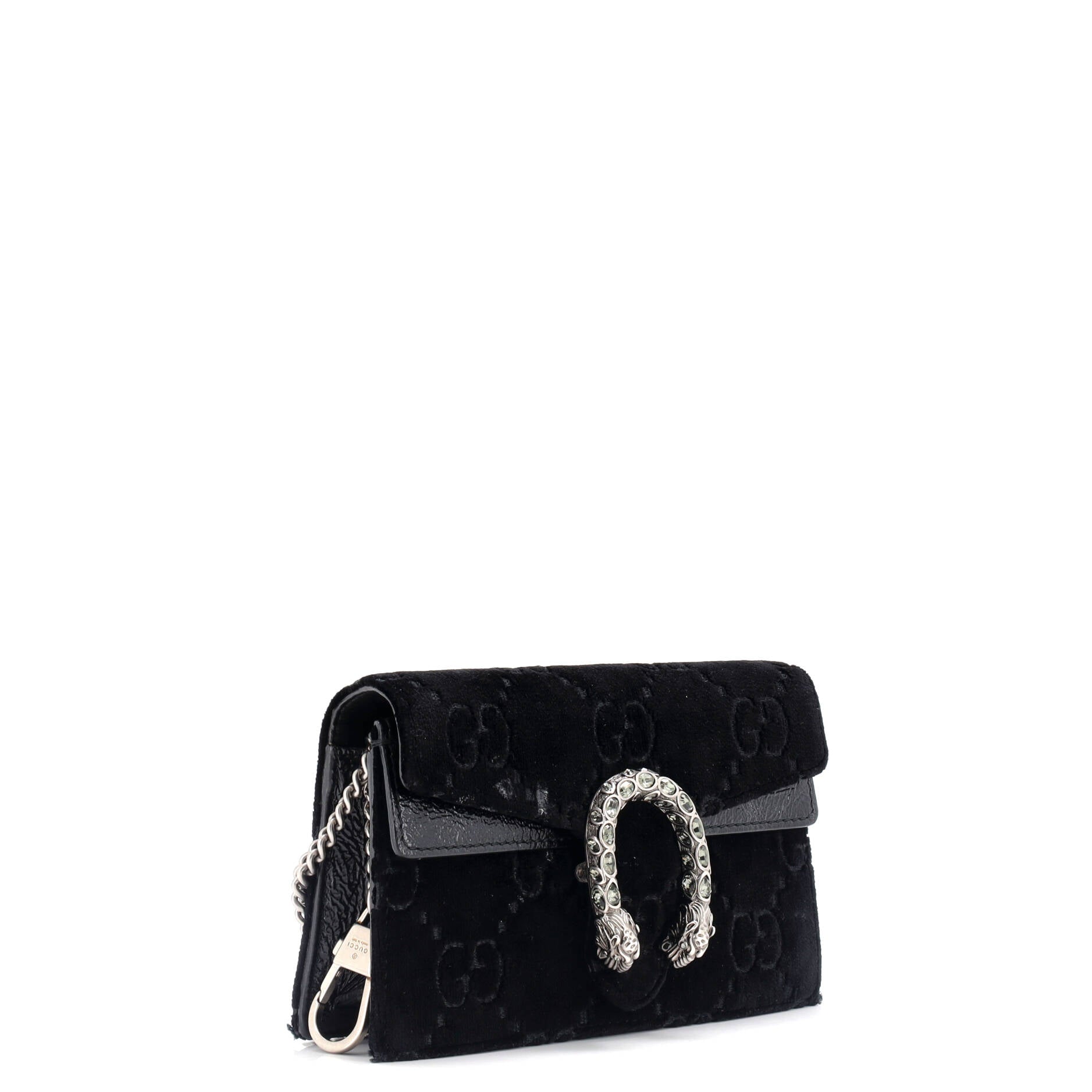 Dionysus Bag GG Velvet Super Mini