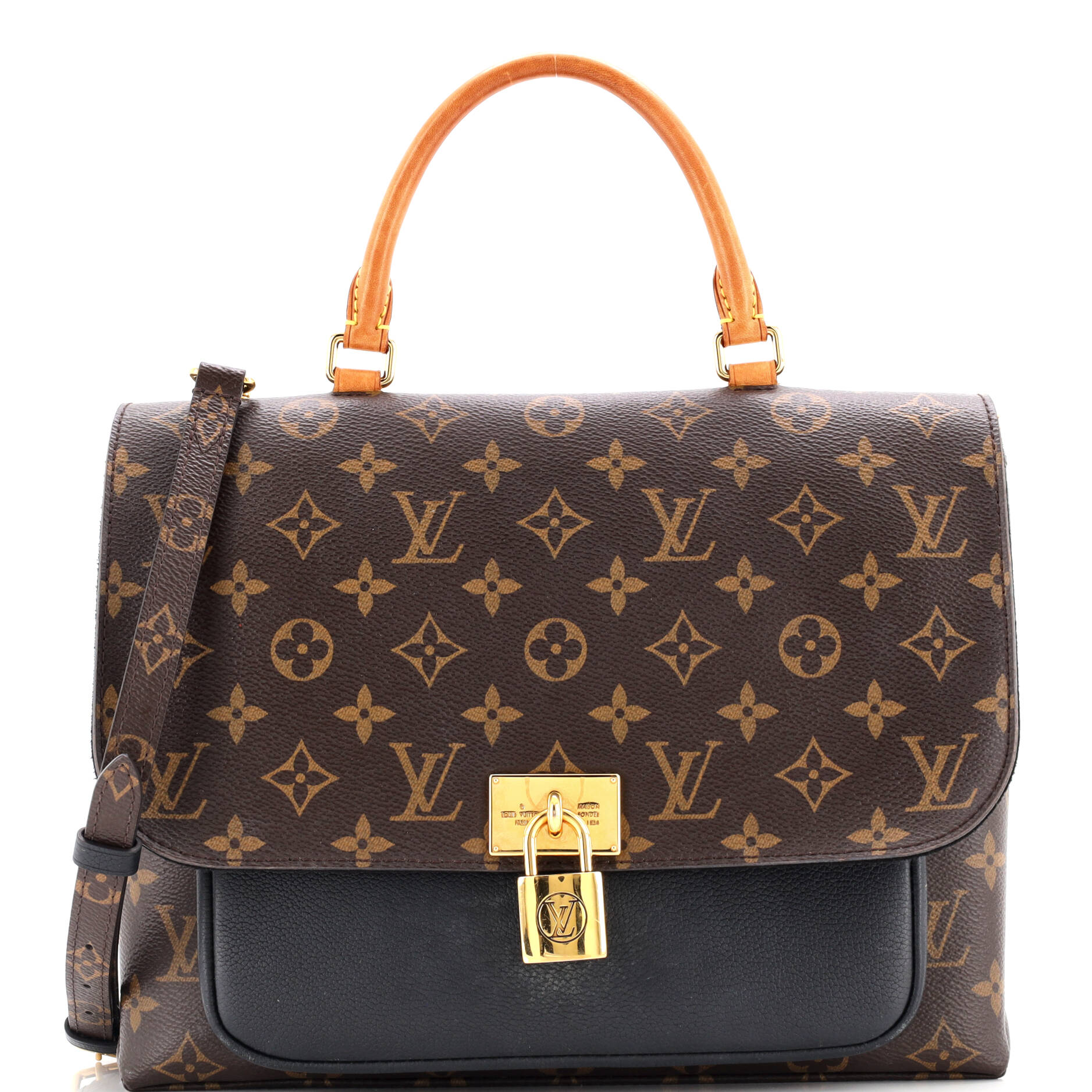 Marignan Handbag Monogram Canvas with Leather
