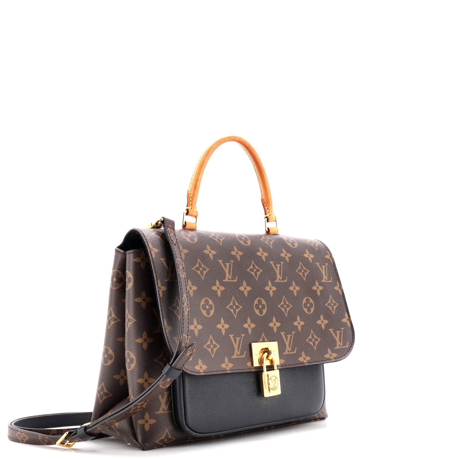 Marignan Handbag Monogram Canvas with Leather