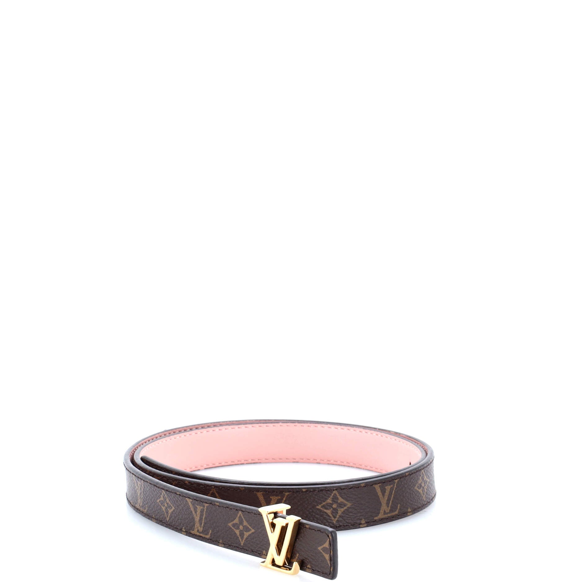 LV Iconic Reversible Belt Monogram Canvas and Leather Thin