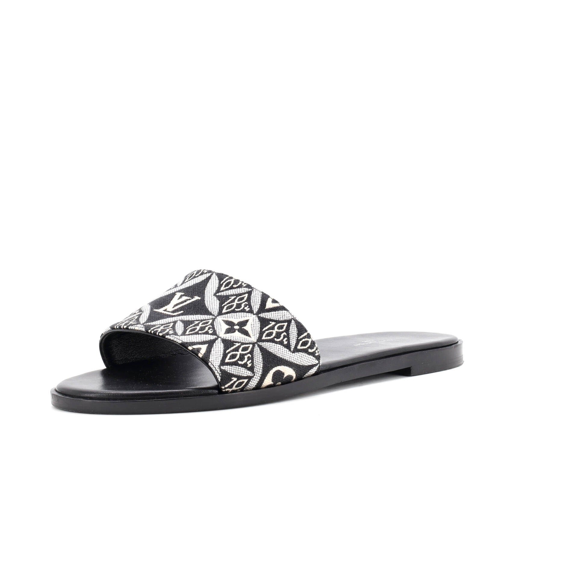 Women's Lock It Flat Mule Sandals Limited Edition Colored Monogram Giant