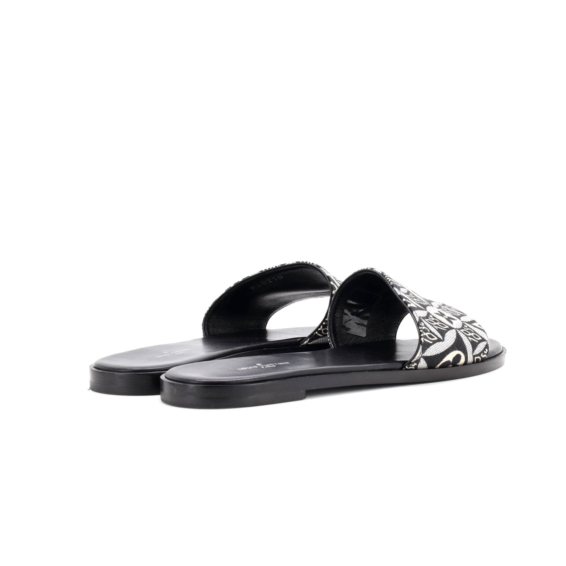 Women's Lock It Flat Mule Sandals Limited Edition Colored Monogram Giant