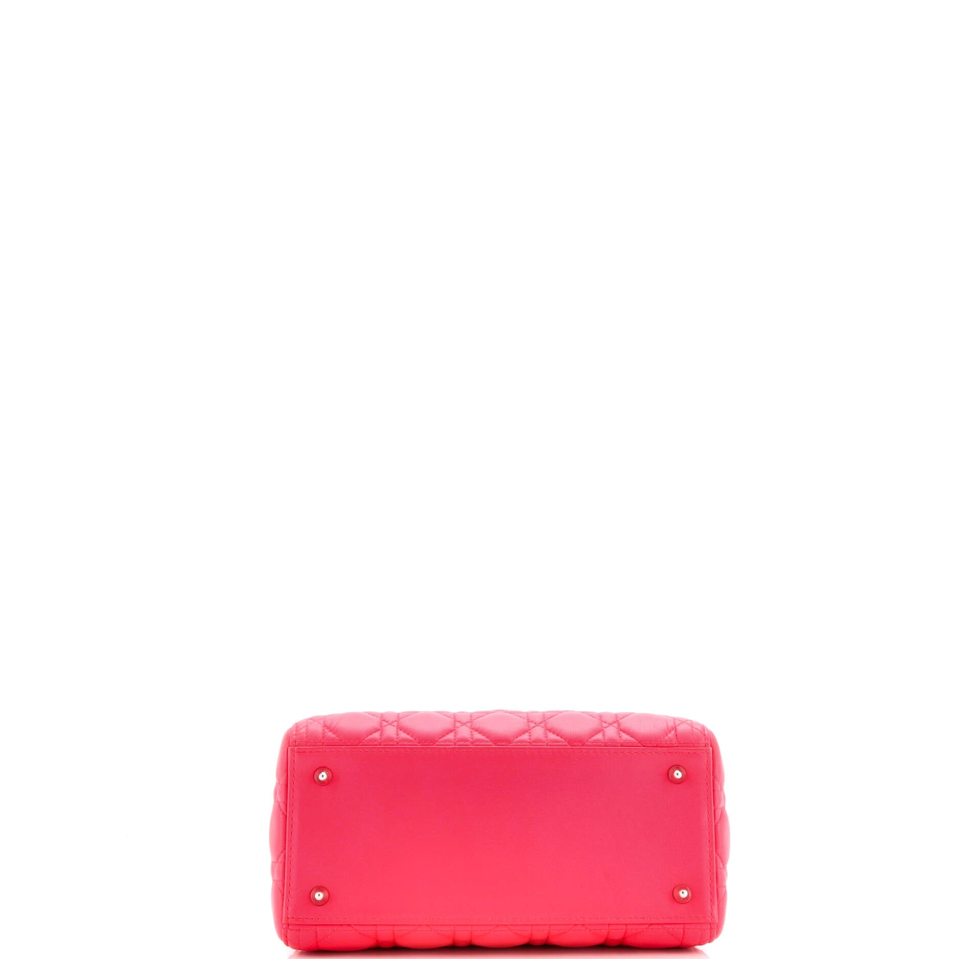 Lady Dior Bag Cannage Quilt Lambskin Medium