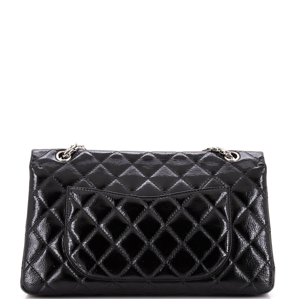 Reissue 2.55 Flap Bag Quilted Crinkled Patent 227