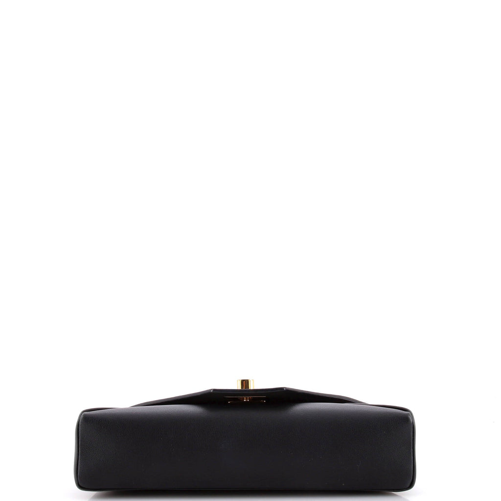 Love Note Chain Clutch Leather