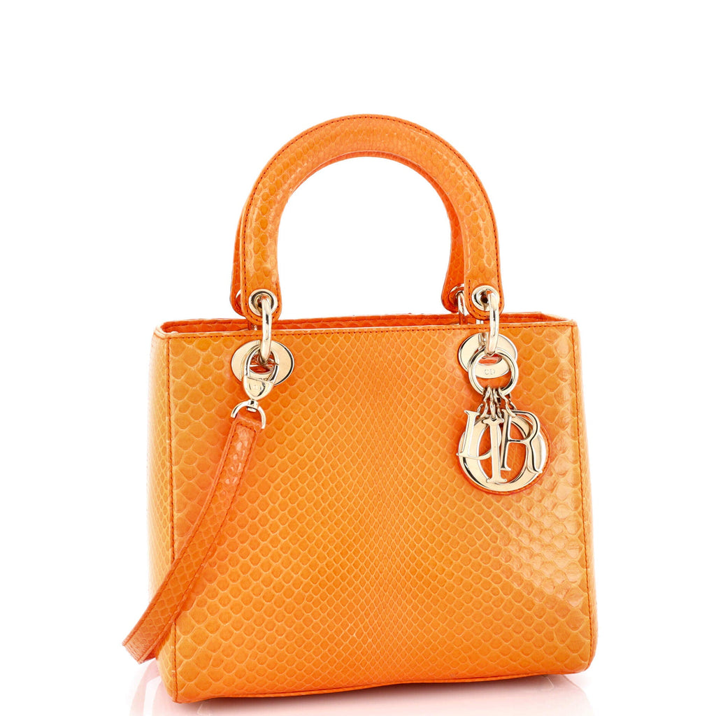 Lady Dior Bag Python Medium