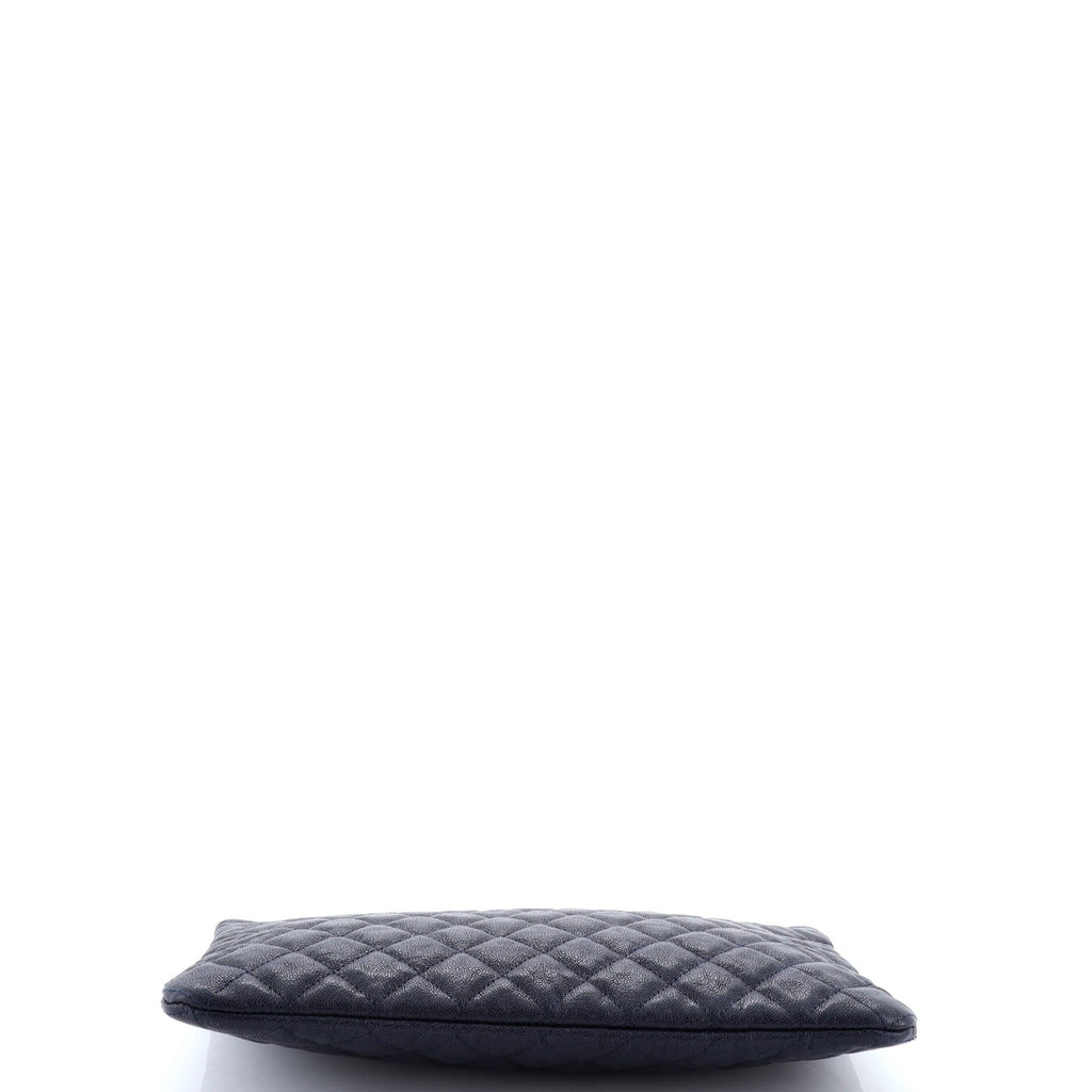 Boy O Case Clutch Quilted Caviar Medium
